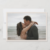 Carte De Remerciements Alabaster Arch Mariage Photo Love & Thanks (Dos)