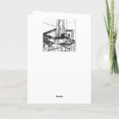 Carte De Remerciements Alexandra Exter (Dos)