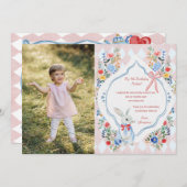 Carte De Remerciements Alice enchantée au pays des merveilles Photo d'ann (Devant / Derrière)