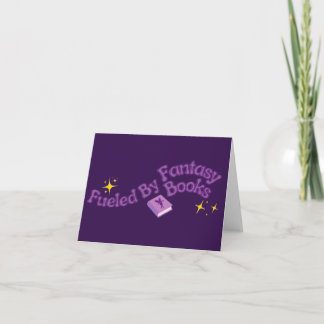 Carte De Remerciements Alimenté par des livres de fantasy