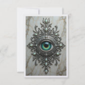 Carte De Remerciements All Seeing Eye Brooch Card (Devant)