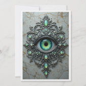 Carte De Remerciements All Seeing Eye Brooch Card (Devant)