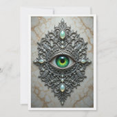 Carte De Remerciements All Seeing Eye Brooch Card (Devant)