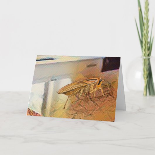 Carte De Remerciements 🪳 allemande de Cockroach (Devant)