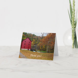 Carte De Remerciements Alley Roller Mill