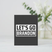Carte De Remerciements allons à brandon (Debout devant)