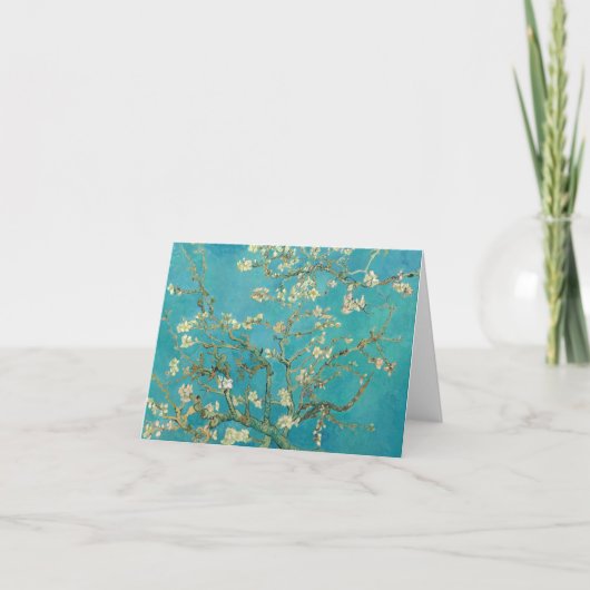 Carte De Remerciements Almond Blossom par Vincent van Gogh (Devant)