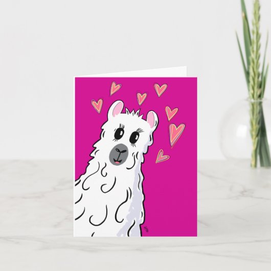 Carte De Remerciements Alpha Peek a Boo (Devant)