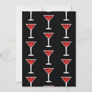 Carte De Remerciements Amateurs de cocktail Manhattan Barman Alcool Boiss
