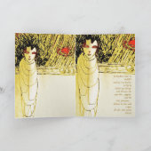 Carte De Remerciements âme or (Intérieur)