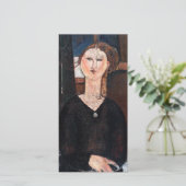 Carte De Remerciements Amedeo Modigliani - Antonia (Debout devant)