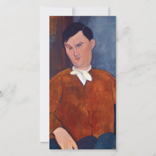 Carte De Remerciements Amedeo Modigliani - Monsieur Deleu