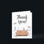 Carte De Remerciements AMIS™ | Central Perk<br><div class="desc">Célébrez le coeur de FRIENDS™ avec le design du canapé. Avec une illustration de l'emblématique canapé orange de Central Perk,  ce design saisit le charme et la nostalgie de l'émission télévisée bien-aimée. Parfait pour les fans,  il ajoute une touche cosy et mémorable à tout produit.</div>