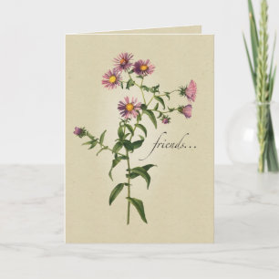 Carte De Remerciements Amis, Merci, Fleurs roses, Religieux
