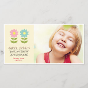 Carte De Remerciements Amitié heureuse de ressort