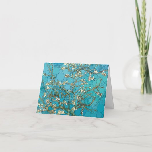 Carte De Remerciements Ammond Blossom par Après Vincent van Gogh (Devant)