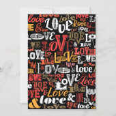 Carte De Remerciements Amour 2 (Devant)