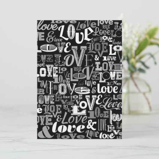 Carte De Remerciements Amour 4 (Debout devant)
