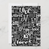 Carte De Remerciements Amour 4 (Dos)