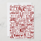 Carte De Remerciements Amour 6 (Devant)