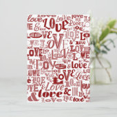 Carte De Remerciements Amour 6 (Debout devant)