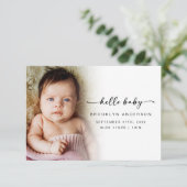 Carte De Remerciements Amour & Remerciements | Superposition de photos Bo (Debout devant)