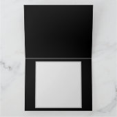 Carte De Remerciements Angel Fire Heart with Wings (Intérieur)