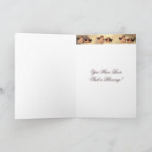 Carte De Remerciements Anges Raffaelo Sanzio de Sistine Madonna (Intérieur)