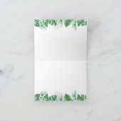 Carte De Remerciements Animaux sauvages Safari Anniversaire (Intérieur)