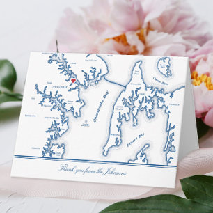 Carte De Remerciements Annapolis Maryland Photo Mariage