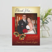 Carte De Remerciements Annette : : COUTUME : : Épouser de Las Vegas de (Debout devant)