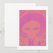 Carte De Remerciements Annie (Devant / Derrière)