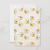 CARTE DE REMERCIEMENTS ANNIVERSAIRE BÉBÉ BBQ ÉPATANT (Dos)