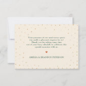 Carte De Remerciements Anniversaire du Mariage de la Californie (Dos)