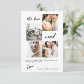 Carte De Remerciements Annonce de changement d'adresse moderne avec photo (Debout devant)