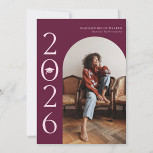 Carte De Remerciements Annonce de remise de diplôme Cranberry Arch 2026