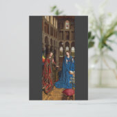 Carte De Remerciements Annonce par Jan van Eyck (Debout devant)