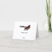 Carte De Remerciements Appalachian Mountains II Shenandoah (Dos)