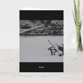 Carte De Remerciements Appel de messagerie (Dos)