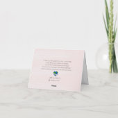 Carte De Remerciements Appréciation de Donut (Dos)