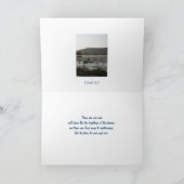 Carte De Remerciements Appréciation du clergé du lever du soleil (Intérieur)