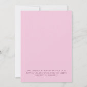 Carte De Remerciements Appréciation du client Valentine Aquarelle (Dos)