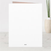 Carte De Remerciements Appréciation du pasteur du coucher de soleil sur l (Dos)