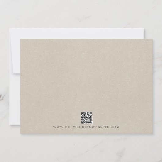 Carte De Remerciements Aquarelle Abstraite Mariage vert Sage (Dos)