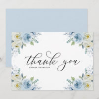 Aquarelle bleu clair Fleurs Mariage Bouquet