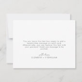 Carte De Remerciements Aquarelle Boho Abstraite (Dos)
