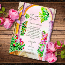 Aquarelle colorée Floral Vielle ville Mexique