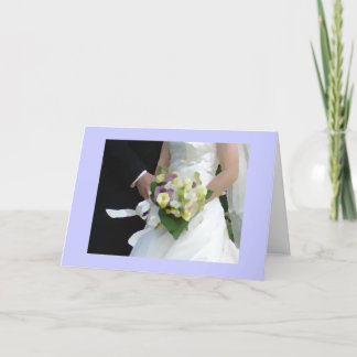 Carte De Remerciements aquarelle de bouquet