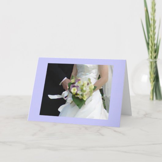 Carte De Remerciements aquarelle de bouquet (Devant)