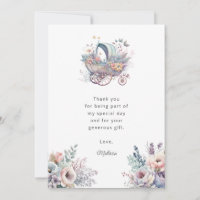Aquarelle Fairy Bébé Poussette